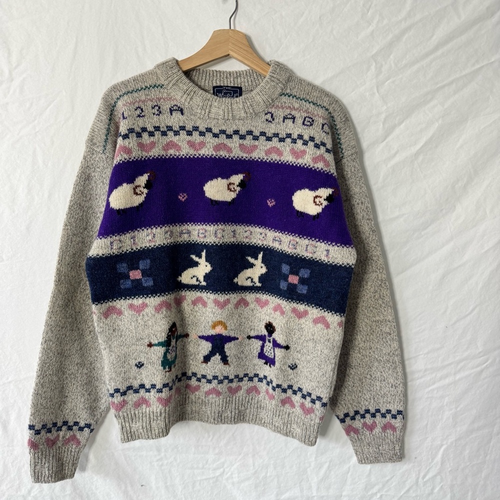 Vintage 80s Woolrich Wool Teacher Sweater - Picture 8 of 13